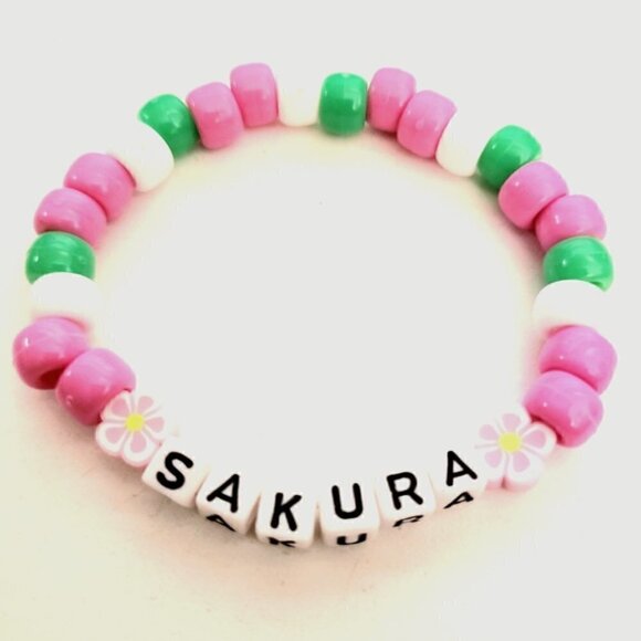 Sakura Lotus Kandi Bracelet - Picture 1 of 3